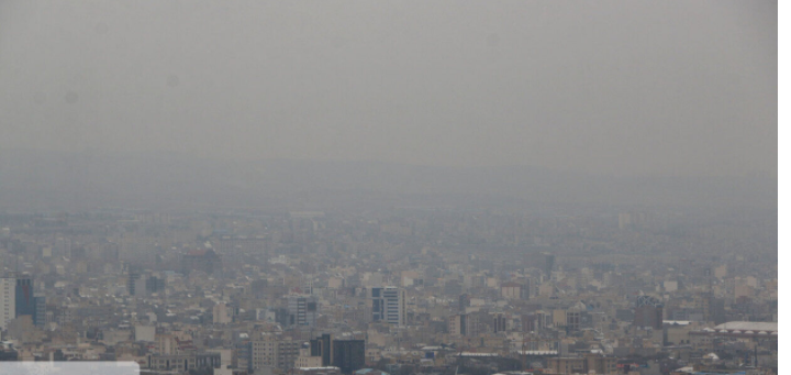 باران حریف آلودگی هوای تهران نشد