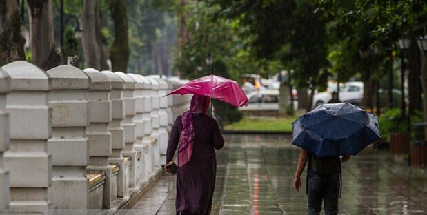 باران‌های بهاری در کشور ادامه دارد/ هوا گرم‌تر می‌شود