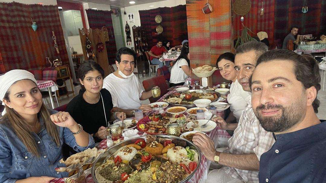 همایون شجریان و سحر دولتشاهی به عراق + عکس