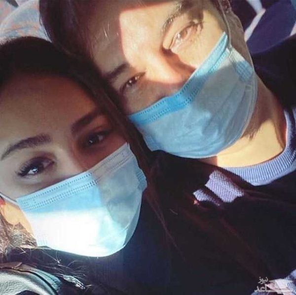 سلفی عاشقانه پیمان قاسم خانی با همسر دومش سلفی عاشقانه پیمان قاسم خانی با همسر دومش