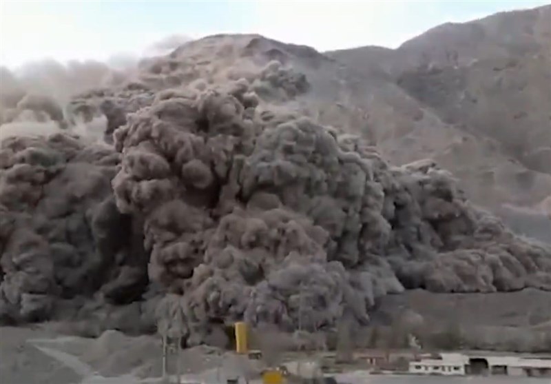 عامل رانش کوه و گردوخاک جاده هراز معدن بخش خصوصی بود عامل رانش کوه و گردوخاک جاده هراز معدن بخش خصوصی بود