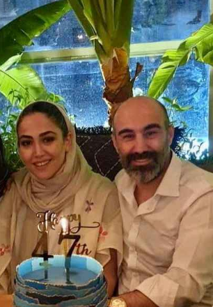 تولد ۴۷ سالگی محسن تنابنده در کنار همسرش + عکس تولد ۴۷ سالگی محسن تنابنده در کنار همسرش + عکس
