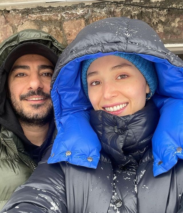 عاشقانه جدید نوید محمدزاده و فرشته حسینی/عکس