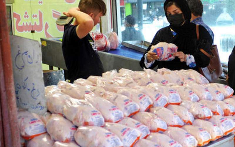 مرغ به کیلویی ۷۵ هزار تومان رسید مرغ به کیلویی ۷۵ هزار تومان رسید