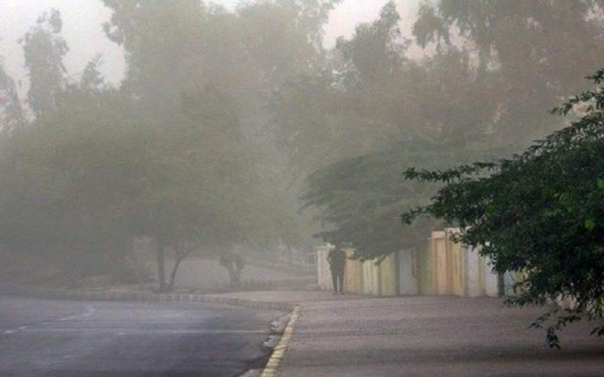 وزش باد نسبتا شدید و خیزش گرد وخاک در جنوب تهران وزش باد نسبتا شدید و خیزش گرد وخاک در جنوب تهران