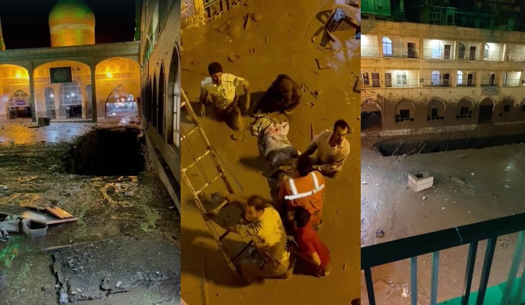 جاری شدن سیلاب و رانش زمین در امامزاده داوود تهران / ۲ فوتی و ۸ مصدوم تاکنون جاری شدن سیلاب و رانش زمین در امامزاده داوود تهران / ۲ فوتی و ۸ مصدوم تاکنون