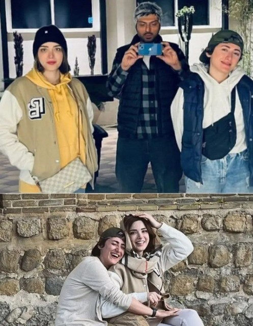 استایل گنگ بهنوش طباطبایی در کنار این پسر+ عکس استایل گنگ بهنوش طباطبایی در کنار این پسر+ عکس