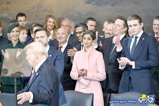 گذار از دموکراسی به الیگارشی/حضور پررنگ میلیاردرها در مراسم تحلیف و کابینه ترامپ بهچه معناست؟ گذار از دموکراسی به الیگارشی/حضور پررنگ میلیاردرها در مراسم تحلیف و کابینه ترامپ بهچه معناست؟