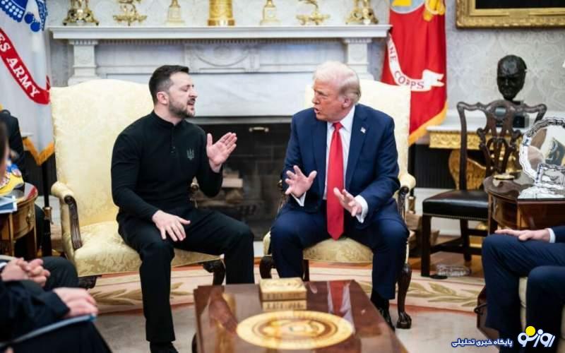 افزایش محبوبیت زلنسکی پس از حملات لفظی ترامپ افزایش محبوبیت زلنسکی پس از حملات لفظی ترامپ