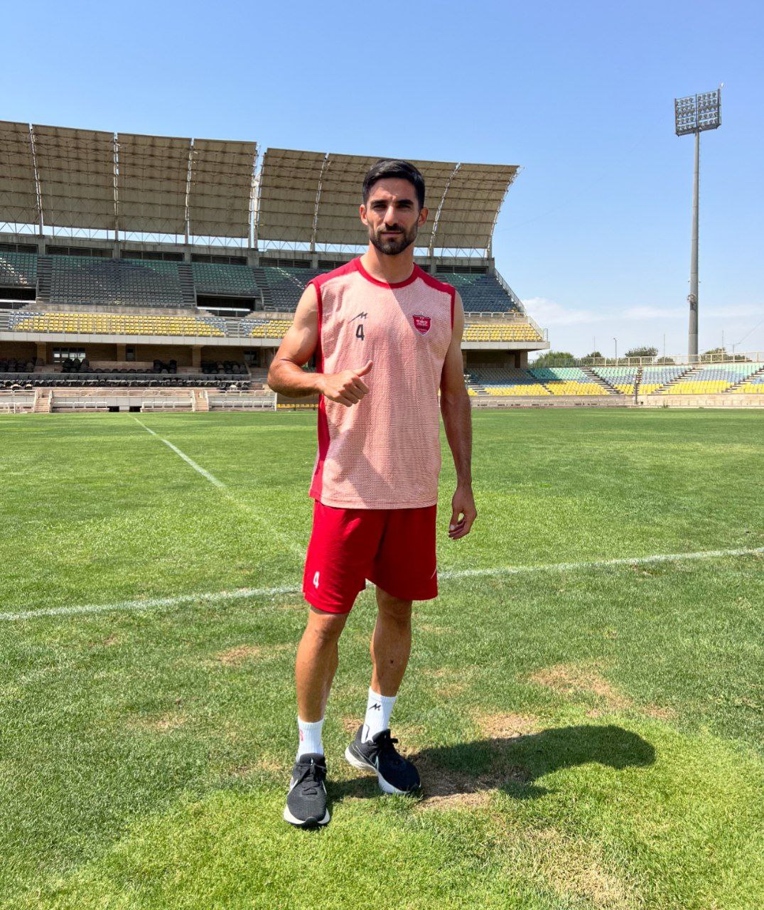 تصویری از میلاد محمدی که پرسپولیسیها را سورپرایز میکند