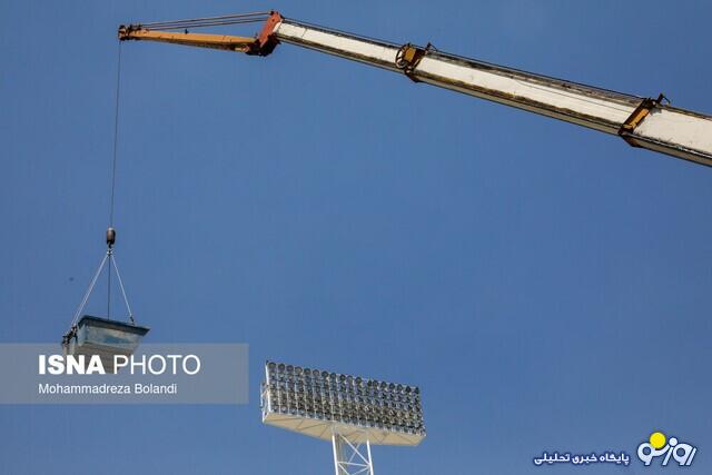 ورزشگاه جدید ۱۲۰ هزار نفری در تهران، هوا شد؟