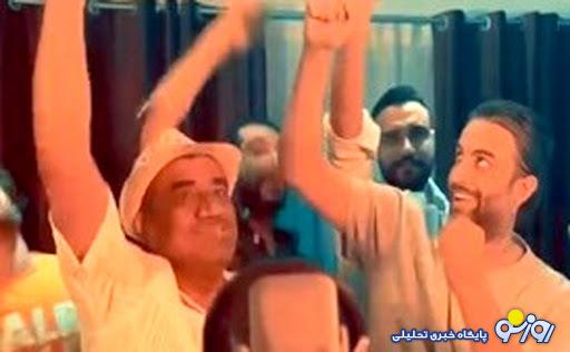 شلوغ کاری جدید بنیامین با حضور نصرالله رادش شلوغ کاری جدید بنیامین با حضور نصرالله رادش