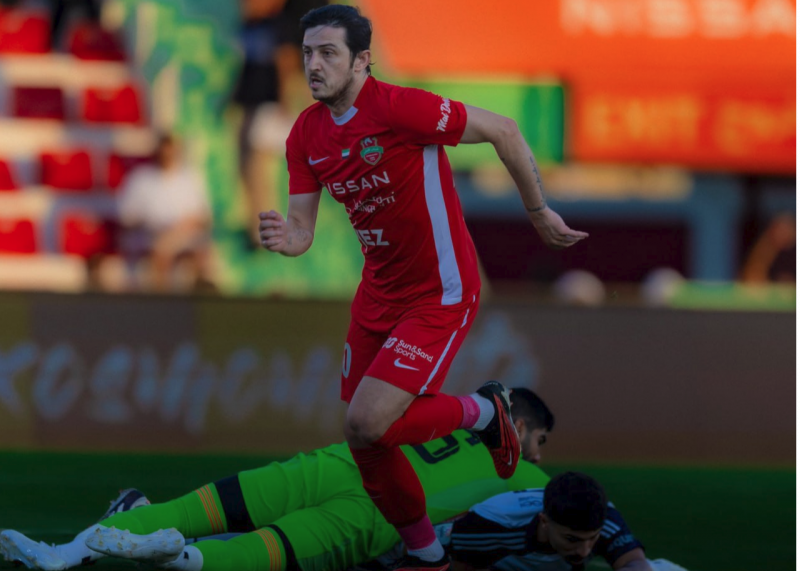 بازگشت سردار آزمون به تمرینات اماراتیها بازگشت سردار آزمون به تمرینات اماراتیها