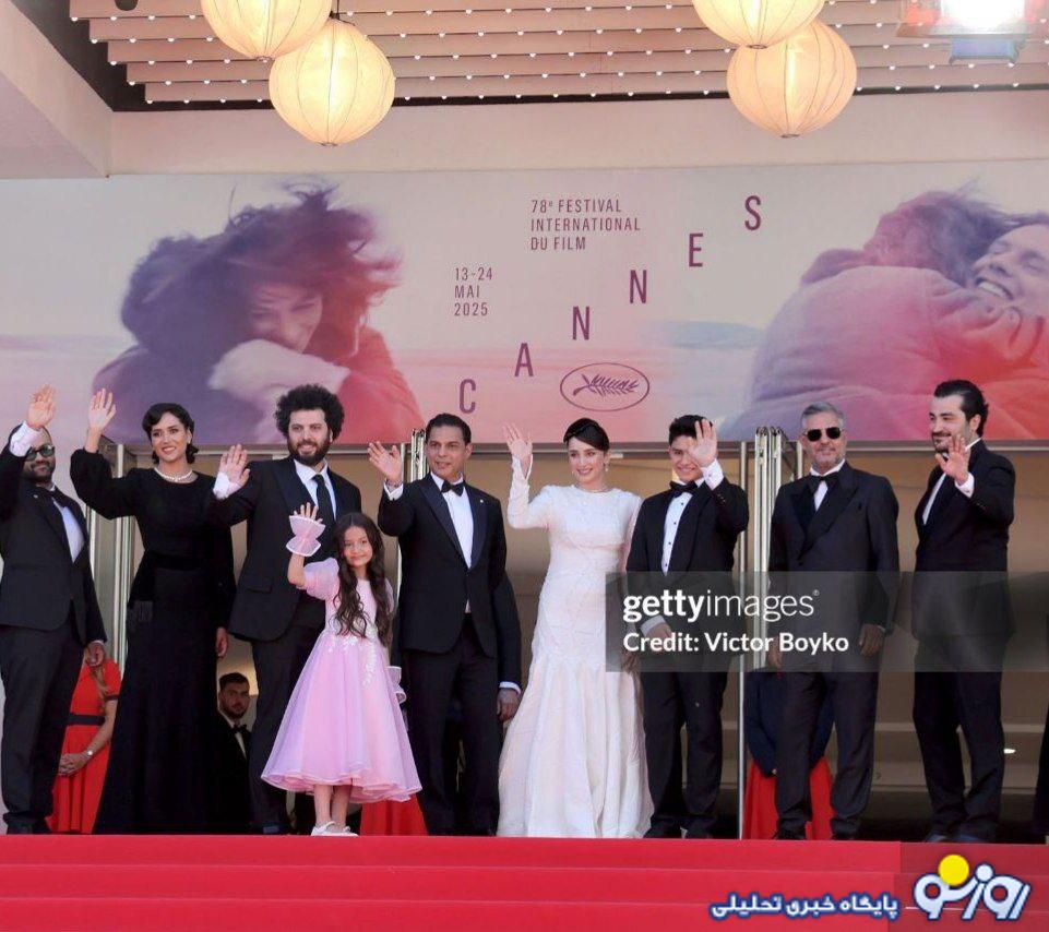 تصاویر داغ از پیمان معادی و پریناز ایزدیار در جشنواره کن