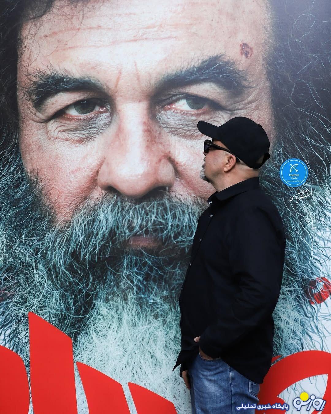 رضا عطاران با صددام عکس گرفت/عکس رضا عطاران با صددام عکس گرفت/عکس