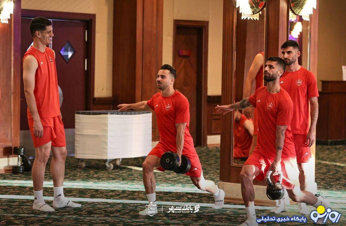 بررسی وضعیت امکانات کمپ پرسپولیس