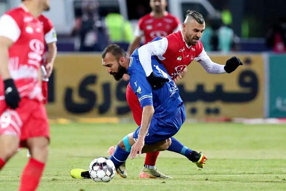 سردار دورسون مهاجم پرسپولیس - روزبه چشمی مدافع استقلال - لیگ برتر ایران