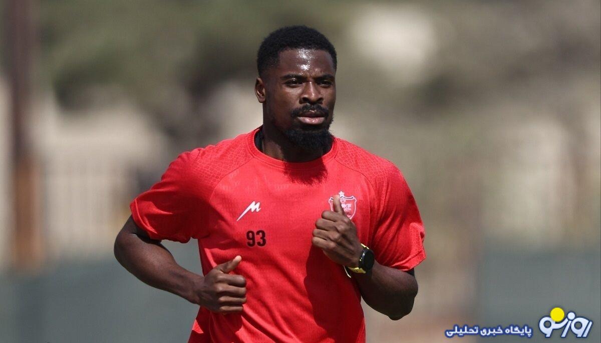 پیغام ویژه مدافع ساحل عاجی پرسپولیس به وحید هاشمیان