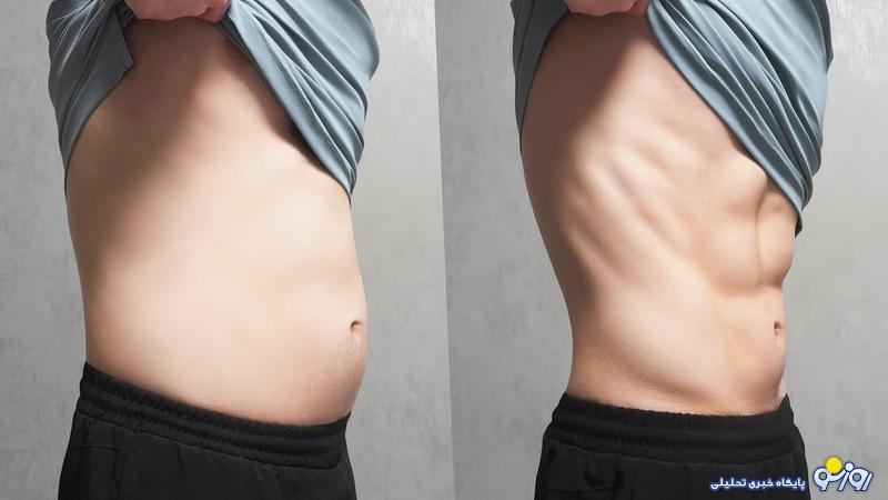 تأثیر شنا در کاهش چربی شکم و پهلو تأثیر شنا در کاهش چربی شکم و پهلو