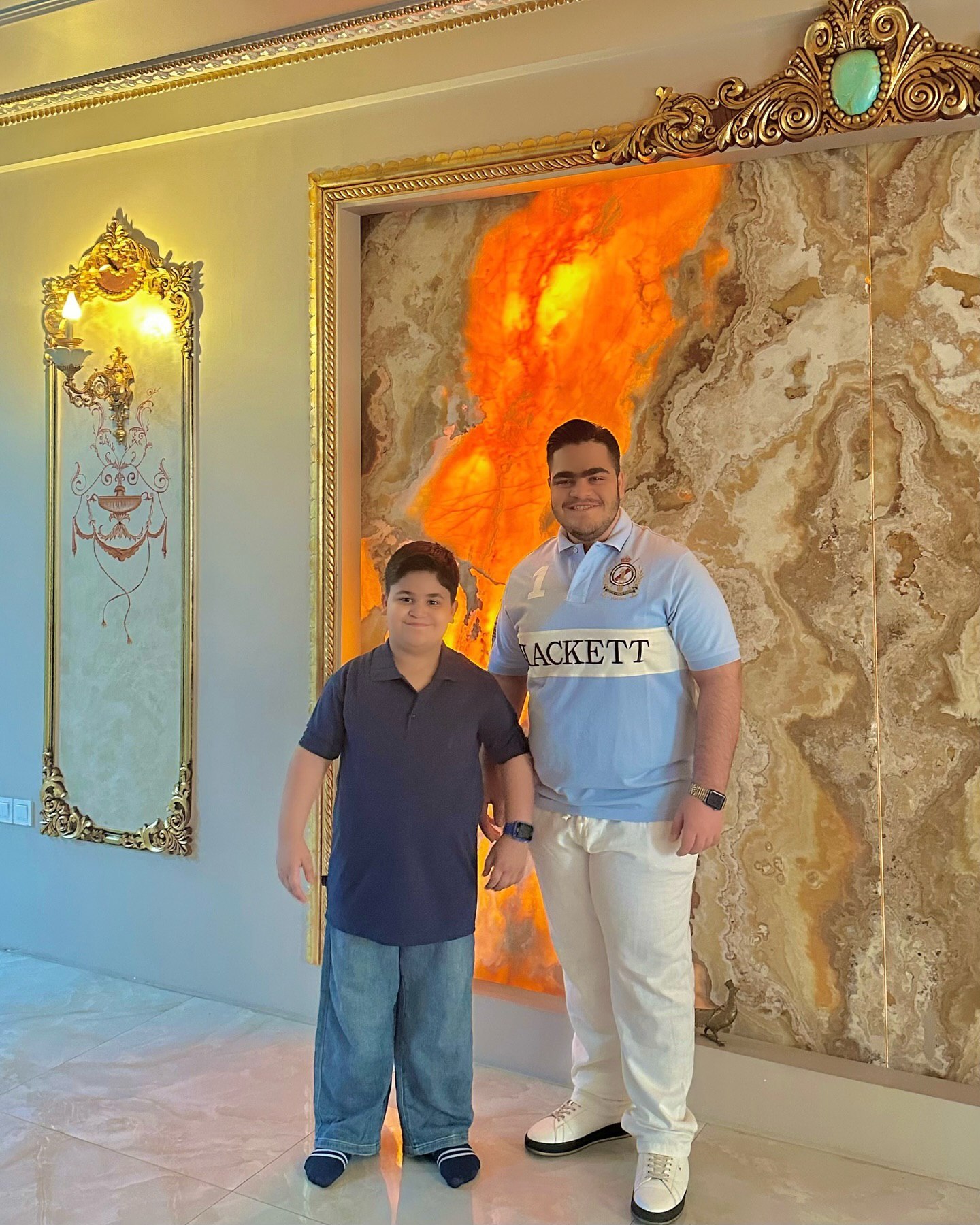 بهروز سریال پایتخت با برادر کوچکش