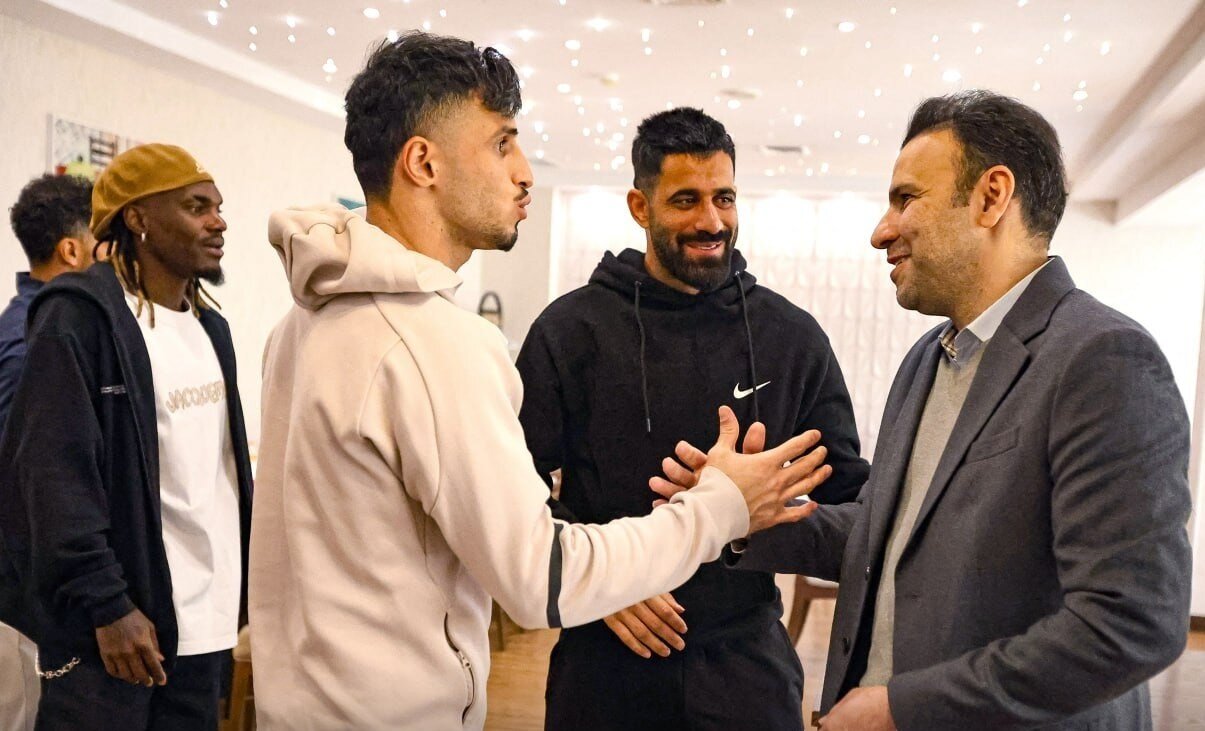 عکس | معارفه آقای گل در پرسپولیس