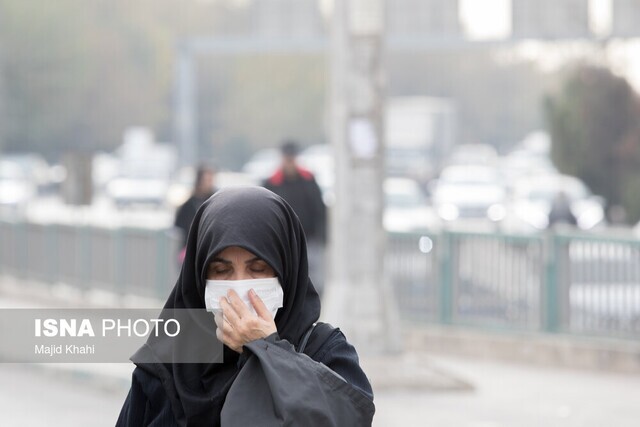وضعیت هوای تهران دوباره قرمز شد