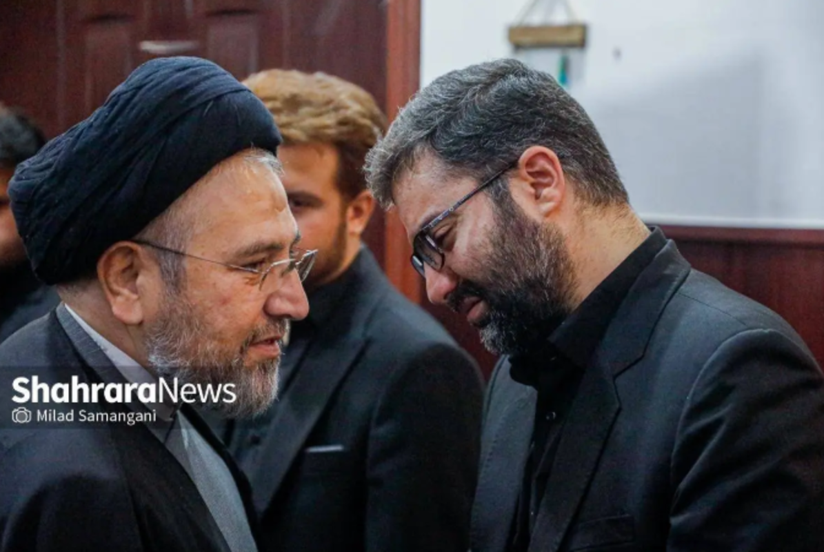 تصاویری از مراسم ترحیم خانواده سقاب اصفهانی