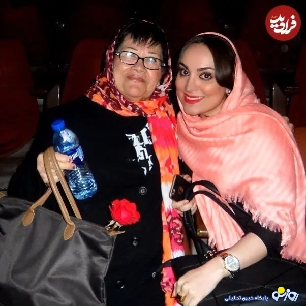 عکسی متفاوت از بازیگر فیلم گوزن‌ها!