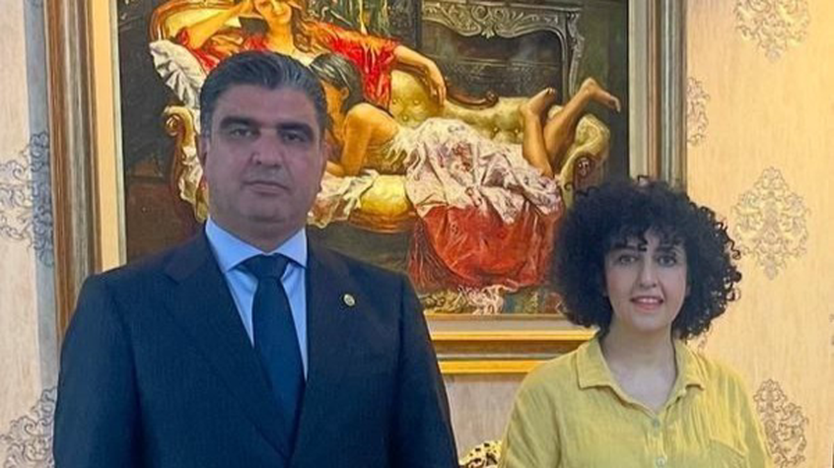 بازداشت نرگس محمدی در مشهد بازداشت نرگس محمدی در مشهد